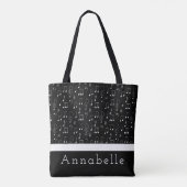 Music Chique Tote Bag (Achterkant)