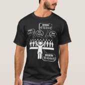 Music Choir Singing Members Gezegden Funny Christm T-shirt (Voorkant)