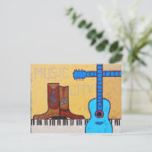 MUSIC CITY briefkaart (Staand voorkant)