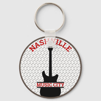 Music City Nashville Sleutelhanger