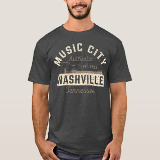 Music City Nashvilleennessee Nashville Music Cit b T-shirt