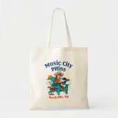Music City Phins Canvas tas (Voorkant)