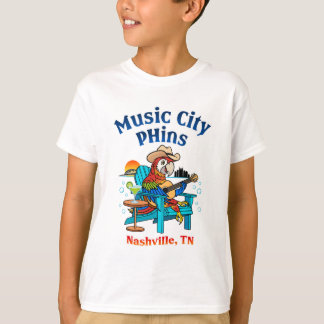 Music City Phins Kinder Front Logo T-shirt