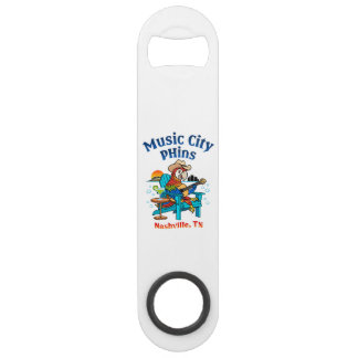 Music City Phins Roestvrij lange flesopener Speed Flessenopener