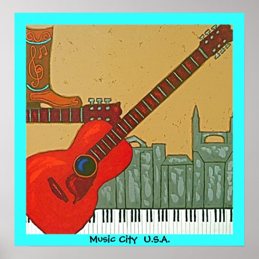 Music City poster (Voorkant)