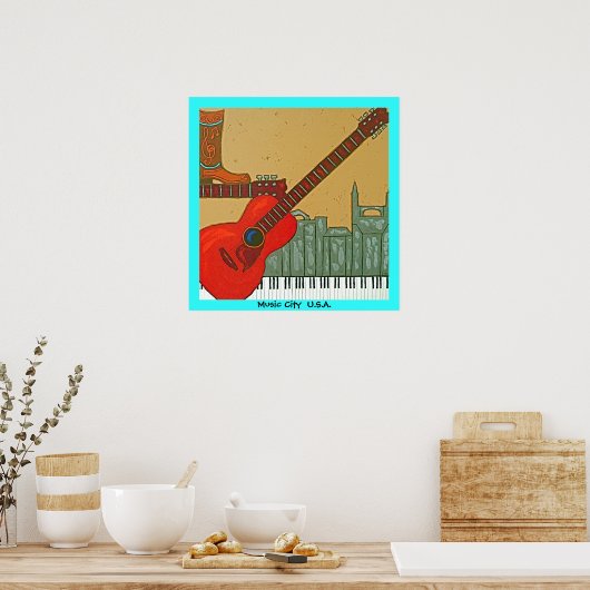 Music City poster (Keuken)