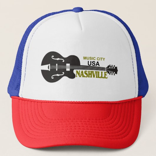 Music City USA Trucker Hat Pet (Voorkant)