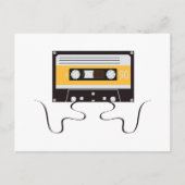 Music Classic Cassettebandje Retro 1980 Uitnodiging Briefkaart (Voorkant)