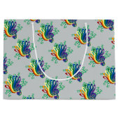 Music Clef Bouquet Large Cadeautasje (Voorkant)