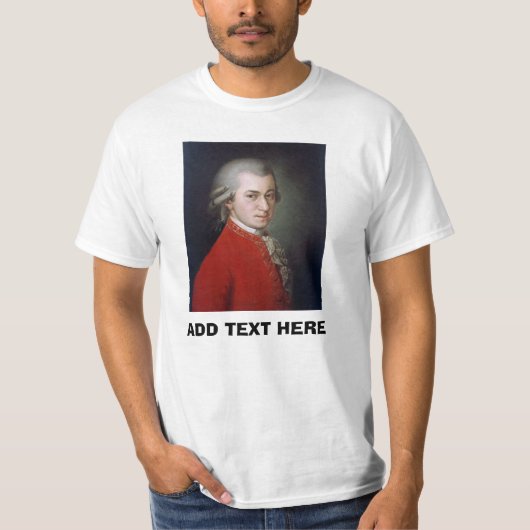 Music Composer, tekst toevoegen, T-shirt (Voorkant)