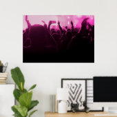 Music Concert Scene Poster (Thuiskantoor)