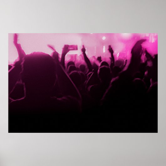 Music Concert Scene Poster (Voorkant)
