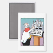 Music Conductor Instructions - Wave Hands to Music Magneet (Voorkant / Achterkant)