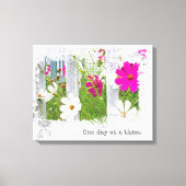 Music Cosmos Garden Canvas Afdruk (Voorkant)