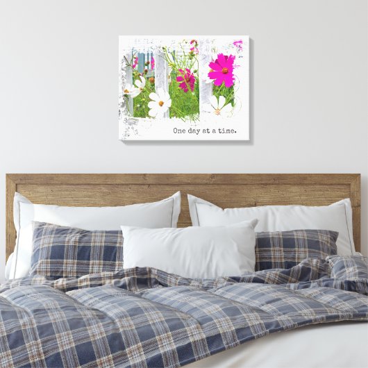 Music Cosmos Garden Canvas Afdruk (Insitu (Slaapkamer))