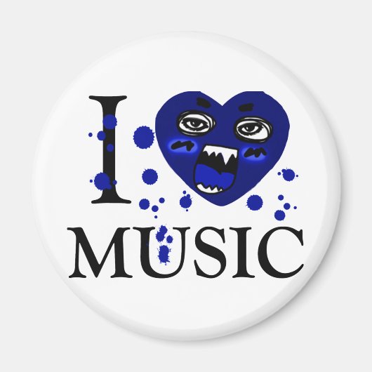 Music Crazy_ Magneet (Voorkant)