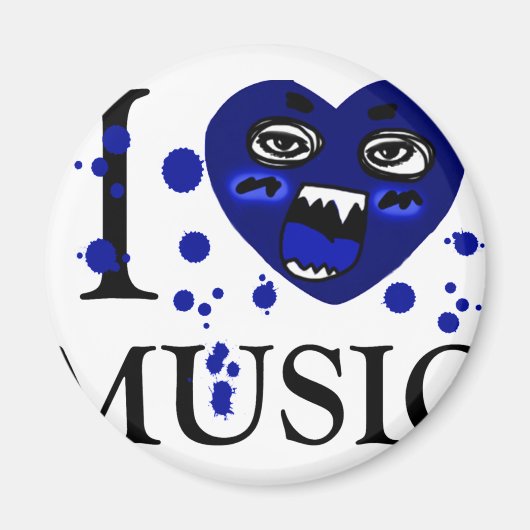 Music Crazy_ Magneet (Voorkant)
