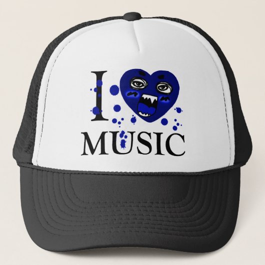 Music Crazy_ Trucker Pet (Voorkant)