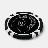 Music custom poker chips (Enkel)