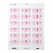 Music Dance en Drama roze Etiket (Full Sheet)
