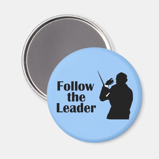 Music Director Volg de leider Magneet (Voorkant / Achterkant)
