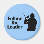 Music Director Volg de leider Magneet (Voorkant)