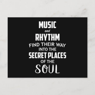 Music DJ Dance Art Hip Hop Guitar Funny Gift Idee Briefkaart