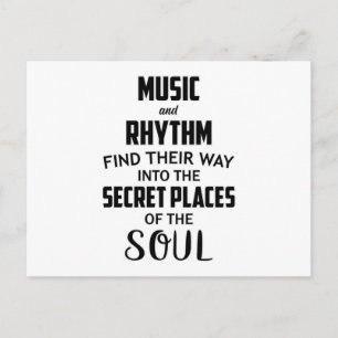 Music DJ Dance Art Hip Hop Guitar Rock Funny Gift Briefkaart