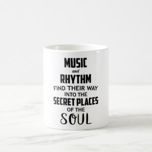 Music DJ Dance Art Hip Hop Guitar Rock Funny Gift Koffiemok