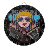 Music DJ Dartboard Dartbord (Voorkant)