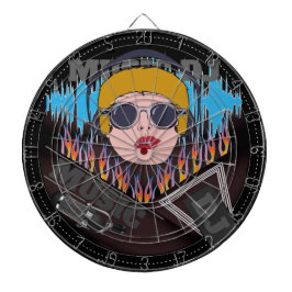 Music DJ Dartboard Dartbord