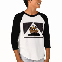 Music DJ Owl Design - Kinder 3/4 sleeve T-Shirt