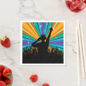 Music DJ paper napkins Servetten (Insitu)