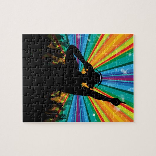 Music DJ puzzle Legpuzzel (Horizontaal)