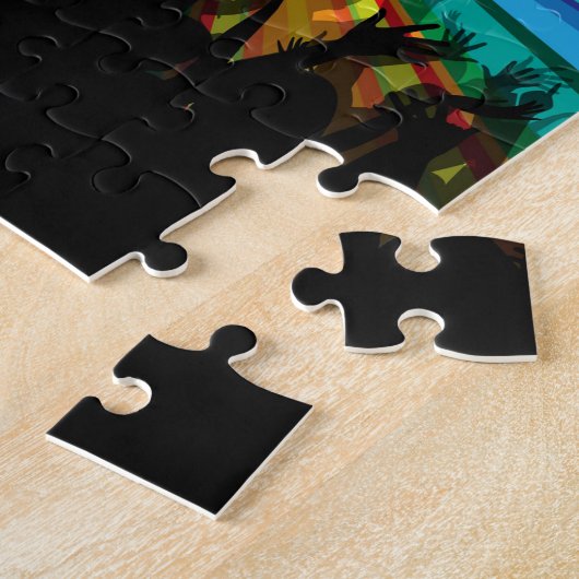 Music DJ puzzle Legpuzzel (Zijkant)