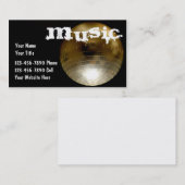 Music DJ Visitekaartjes (Voorkant / Achterkant)