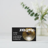 Music DJ Visitekaartjes (Staand voorkant)