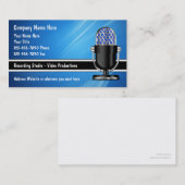 Music DJ Visitekaartjes (Voorkant / Achterkant)