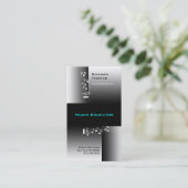 Music Educator Visitekaartje Opmerking (Staand voorkant)