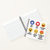 Music Emojis Notitieboek (Binnen)