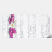 Music en Polka Dot Ribbon Case-Mate iPhone Case (Achterkant (horizontaal))