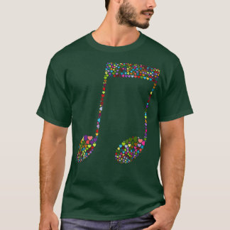 Music Equals Life Frequency Musicians Music Note18 T-shirt