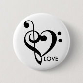 Music Equals Love Button (Voorkant)