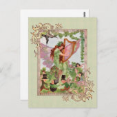 Music Faerie Briefkaart Muziek afspelen (Voorkant / Achterkant)