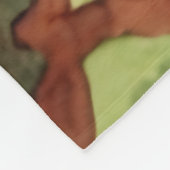 Music Faerie Playing Music Fleece Deken (Hoek)