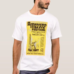 Music Festival America 1938 WPA T-shirt