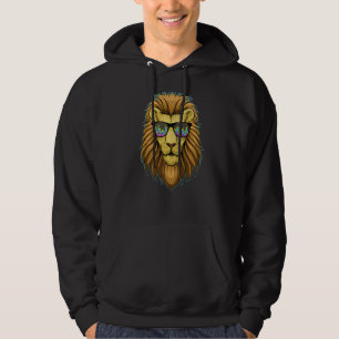 Music Festival Animal Pet Lion concerten dj Hoodie