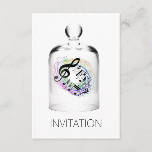 Music Festival Concert Vip uitnodiging