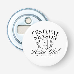 Music Festival Social Club Flesopener Button Flesopener