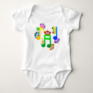 Music Fun Notes van Planet Peek-A-Boo Romper